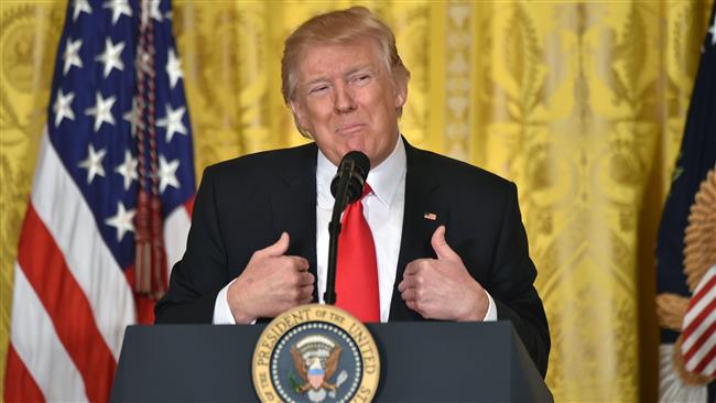 Trump accuses Iran of supporting terrorism