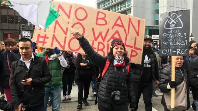Anti-Trump rallies continue for second day