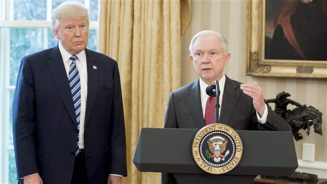 Dems urge Sessions to resign over Russia ties