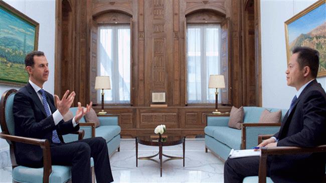 Unauthorized troops in Syria are invaders: Assad