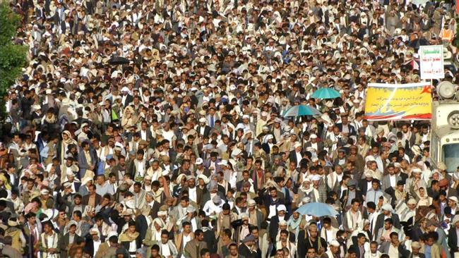 Yemenis protest against ongoing Saudi attacks