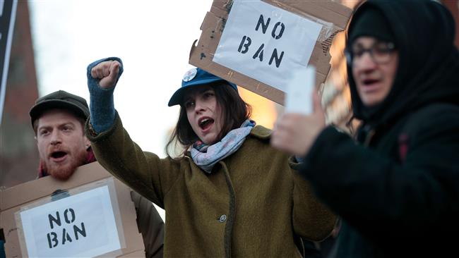 Trump administration appeals travel ban halt
