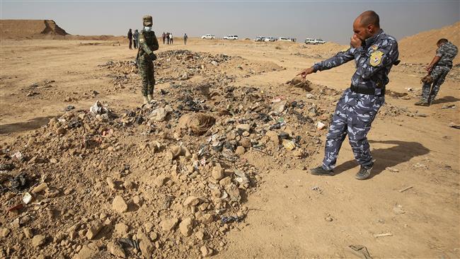 Daesh buried hundreds in Mosul mass grave: HRW