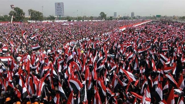 Yemenis denounce Saudi war on 2nd anniversary