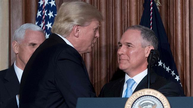 EPA chief admits climate change is real