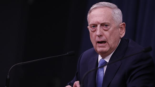 Trump's Mad Dog repeats anti-Syria claims