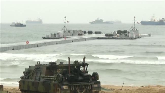 US, South Korean troops hold joint logistics drill 