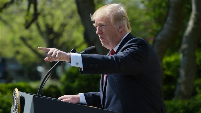 Trump: North Korea is looking for trouble 