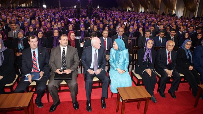 McCain hails head of anti-Iran terrorist group