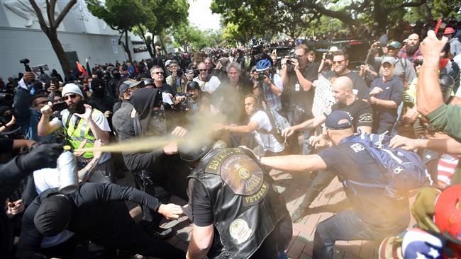 Injuries, arrests during pro-, anti-Trump protests