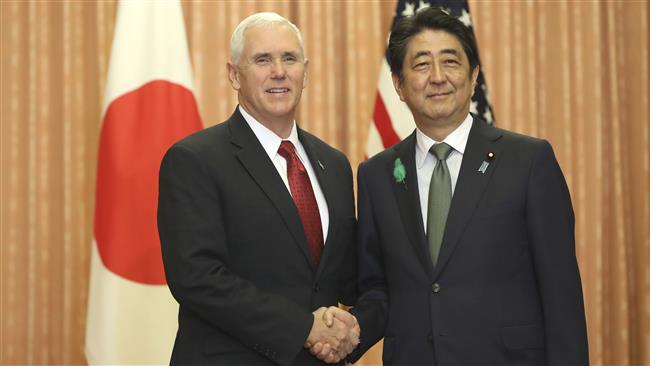 Japan urges ‘peace, pressure’ in North Korea row