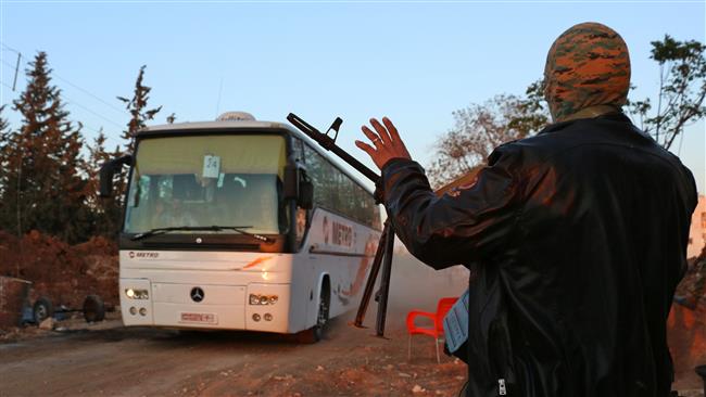Militant-held towns north of Damascus in Syrian army's hands