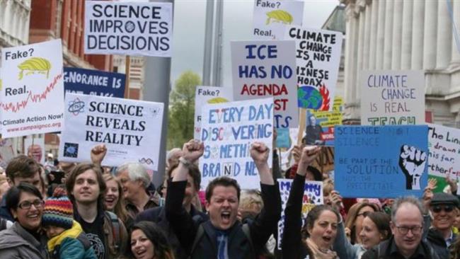 Protesters rally in UK against Trump policies