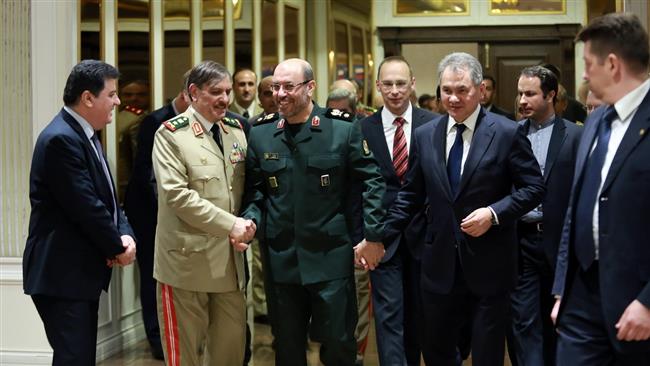  Iran, Russia, Syria vow no let-up in terror fight