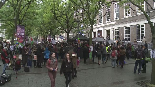 London students protest Israeli envoy’s speech