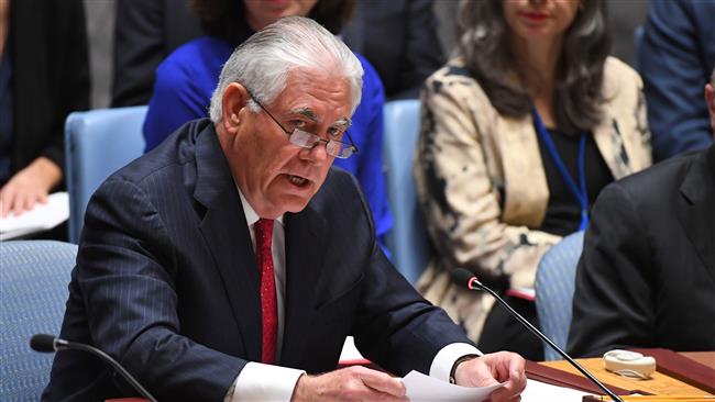 All options on table on North Korea: Tillerson