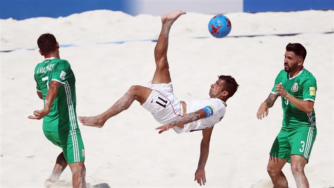 Iran beats Mexico in FIFA Beach Soccer World Cup