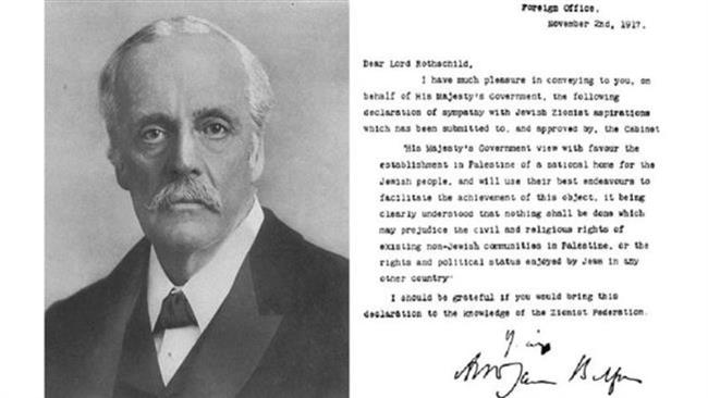 Jordanians protest against Balfour Declaration