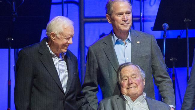 Trump administration fires back at Bushes