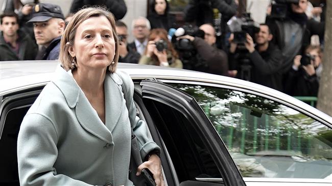 Sacked Catalan parliament speaker freed on bail