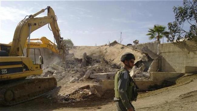 Israel ordered dozens of Palestinian families to leave their land