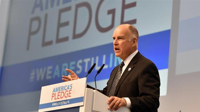US states, cities pledge support for Paris accord