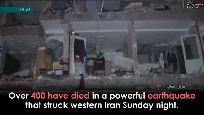 Relief underway for survivors of Iran earthquake