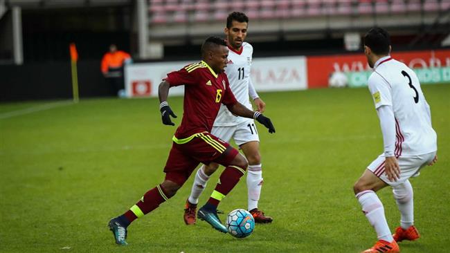 Iran defeats Venezuela in pre-FIFA World Cup warm-up