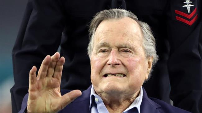 Bush Senior accused of groping woman in WH