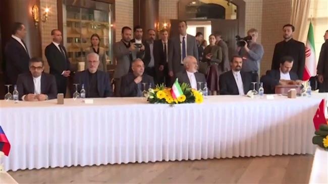 Turkey, Iran, Russia FMs convene ahead of Sochi meeting 