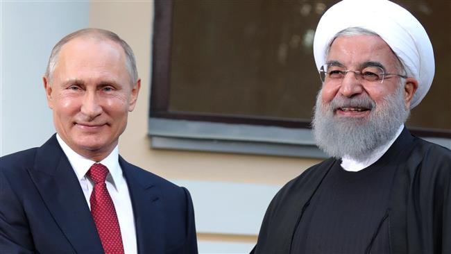 Rohani rencontre Poutine à Sotchi
