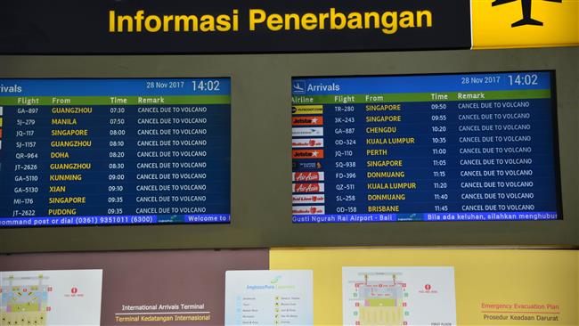 Tourists still stranded in Bali amid volcano eruption