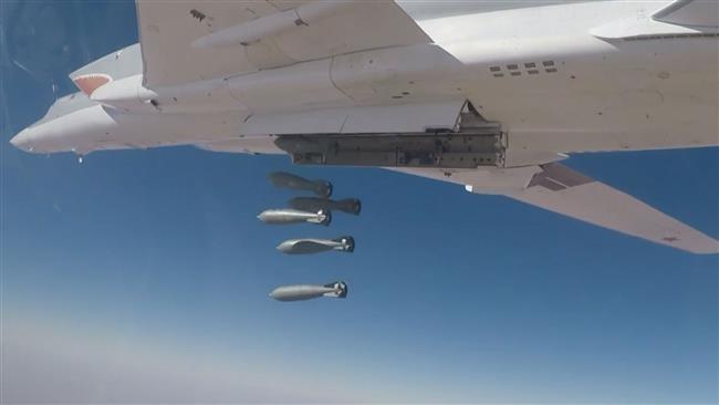 Russian bombers hit Daesh positions in Syria