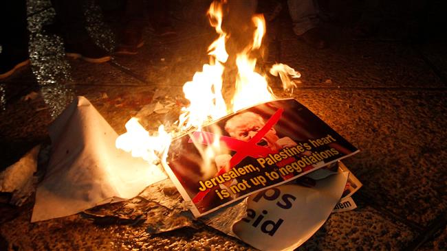 Clashes erupt after Trump’s speech on embassy move
