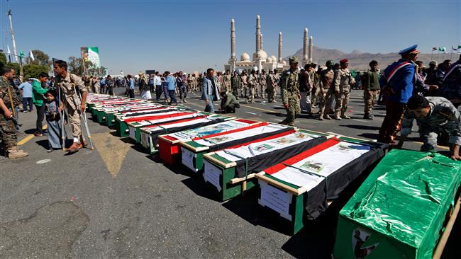 Yemeni Ansarullah fighters stage show of force