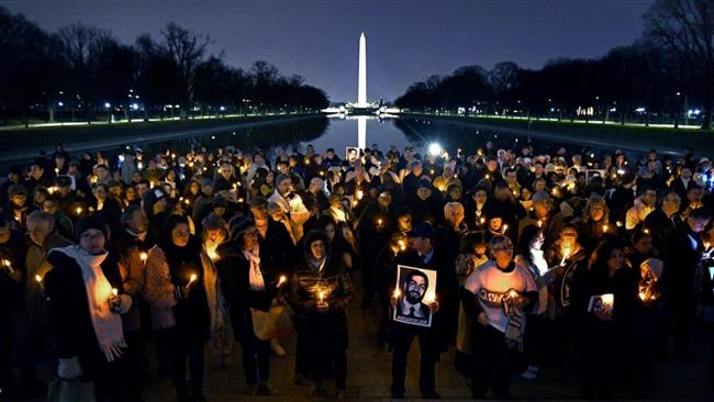 Vigil held for US-Iranian man fatally shot by US police