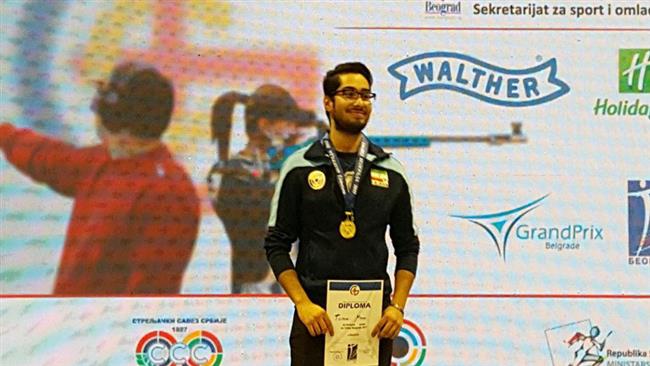 Iranian shooter crested in Grand Prix Belgrade 2017