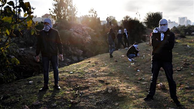 Palestinians protest Trump's al-Quds decision 