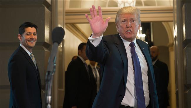 Trump would be 'very unhappy' if Ryan left