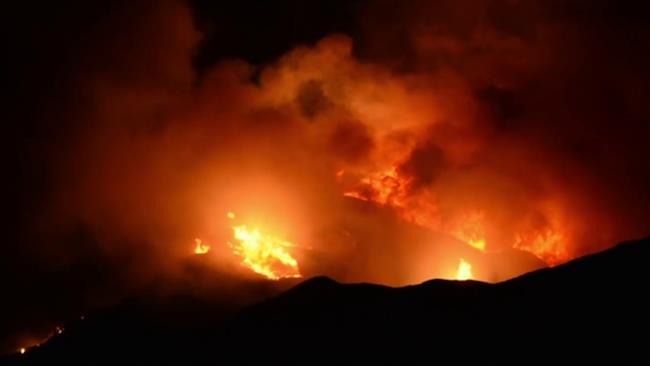 California wildfires raging on 