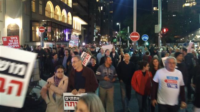 Israeli protesters seek jail for Netanyahu over graft