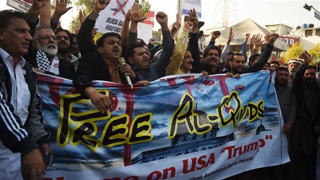 Pakistani lawyers condemn Trump’s al-Quds move 