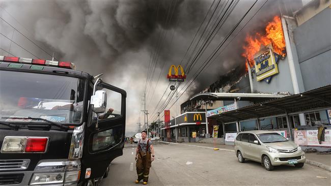 37 dead in Philippine shopping mall fire