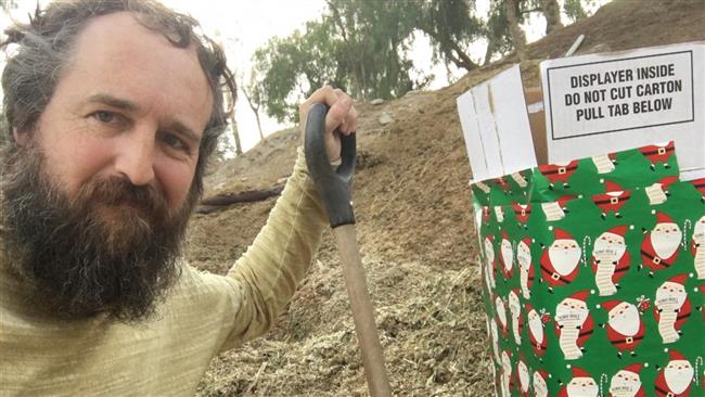 Man who sent manure to Mnuchin surfaces