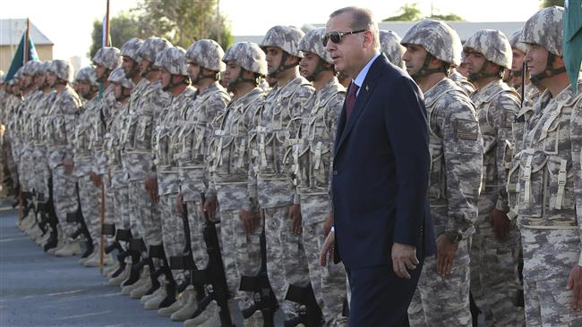 More Turkish troops in Qatar amid Persian Gulf row 