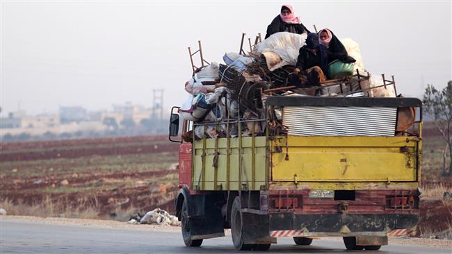 Terrorists bused out of Damascus to Idlib