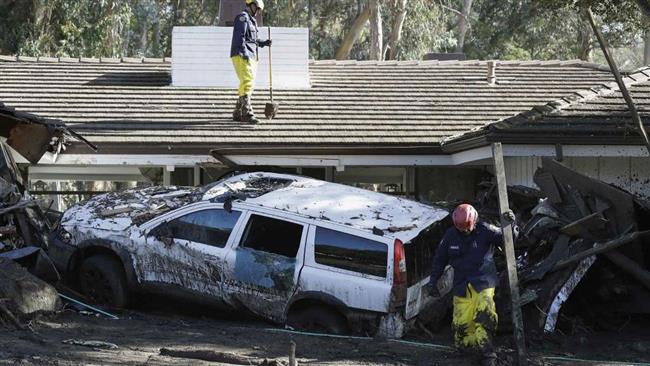 Calif. mudslides death toll rises to 19, 5 missing