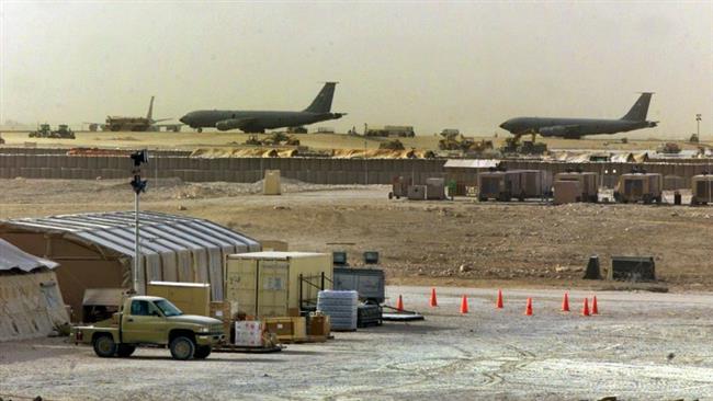 How many military bases US has in Middle East? 