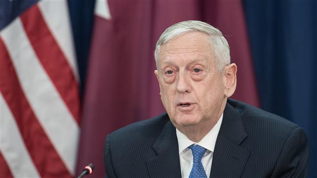 US has no evidence Syria government used sarin: Mattis