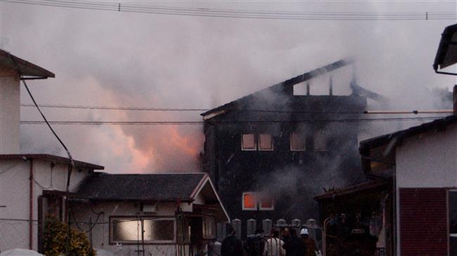 Japanese army copter crashes, killing one person